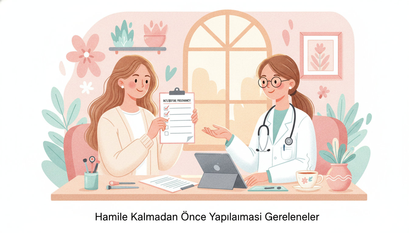 Hamile Kalmadan Önce Yapılması Gerekenler